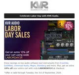 KVR Audio coupon verification screenshot