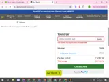 ODOCM7 coupon verification screenshot