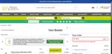 6O54DQ coupon verification screenshot