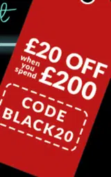 BLACK20 coupon verification screenshot