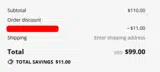 9URK3YO7 coupon verification screenshot