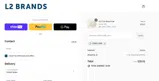 L2 Brands coupon verification screenshot