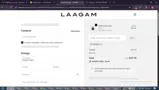 Laura10 coupon verification screenshot