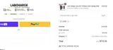 LOVE coupon verification screenshot