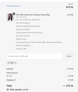 FAB coupon verification screenshot