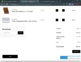 Bottle coupon verification screenshot