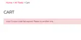 WELLNESS15 coupon verification screenshot