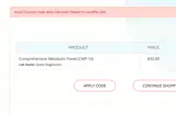 SPOOKY17 coupon verification screenshot