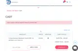 HOLIDAY20 coupon verification screenshot