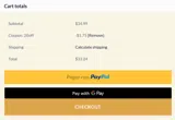 20off coupon verification screenshot