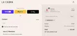 La Cabra USA coupon verification screenshot