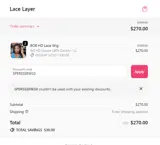 SPERSSSEW10 coupon verification screenshot