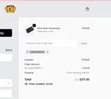 SUBSCRIBED10 coupon verification screenshot