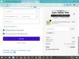 Lace Safety Vest coupon verification screenshot
