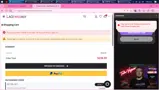 LOVE8 coupon verification screenshot