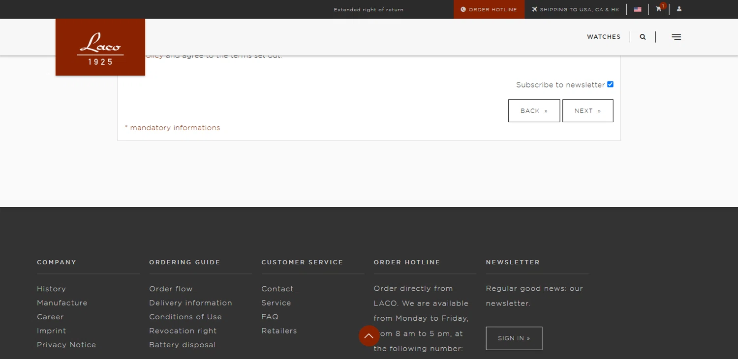 Laco checkout page showing Laco discount code box | Screenshot taken by SimplyCodes community member on Dec 14, 2024