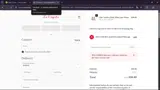 WELCOME15 coupon verification screenshot