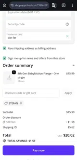 LacTeck coupon verification screenshot