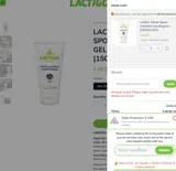LACTIGO coupon verification screenshot