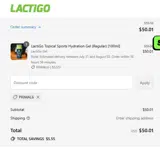 PRIMAL6 coupon verification screenshot