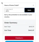 Los Angeles Dodgers coupon verification screenshot