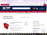 Los Angeles Dodgers coupon verification screenshot