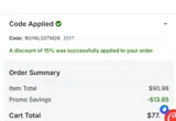 Los Angeles Dodgers coupon verification screenshot