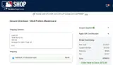 Los Angeles Dodgers coupon verification screenshot