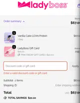 treats coupon verification screenshot