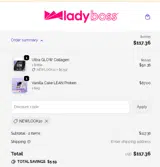 NEWLOOK10 coupon verification screenshot