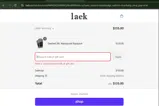 LABOR25 coupon verification screenshot