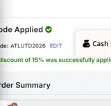 LAFC coupon verification screenshot