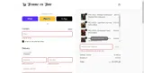 BACKTOBLACK coupon verification screenshot