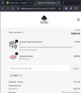 NEW15 coupon verification screenshot