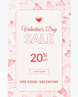 VALENTINE coupon verification screenshot