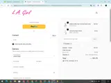 ALEXIS coupon verification screenshot