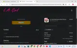 ALONDRA coupon verification screenshot