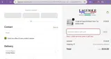 HOLIDAY10 coupon verification screenshot
