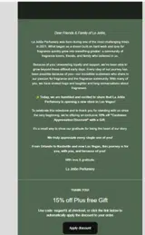 vegas15 coupon verification screenshot