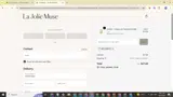 WELCOME10 coupon verification screenshot