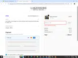 Lakeshore Metal Decor coupon verification screenshot