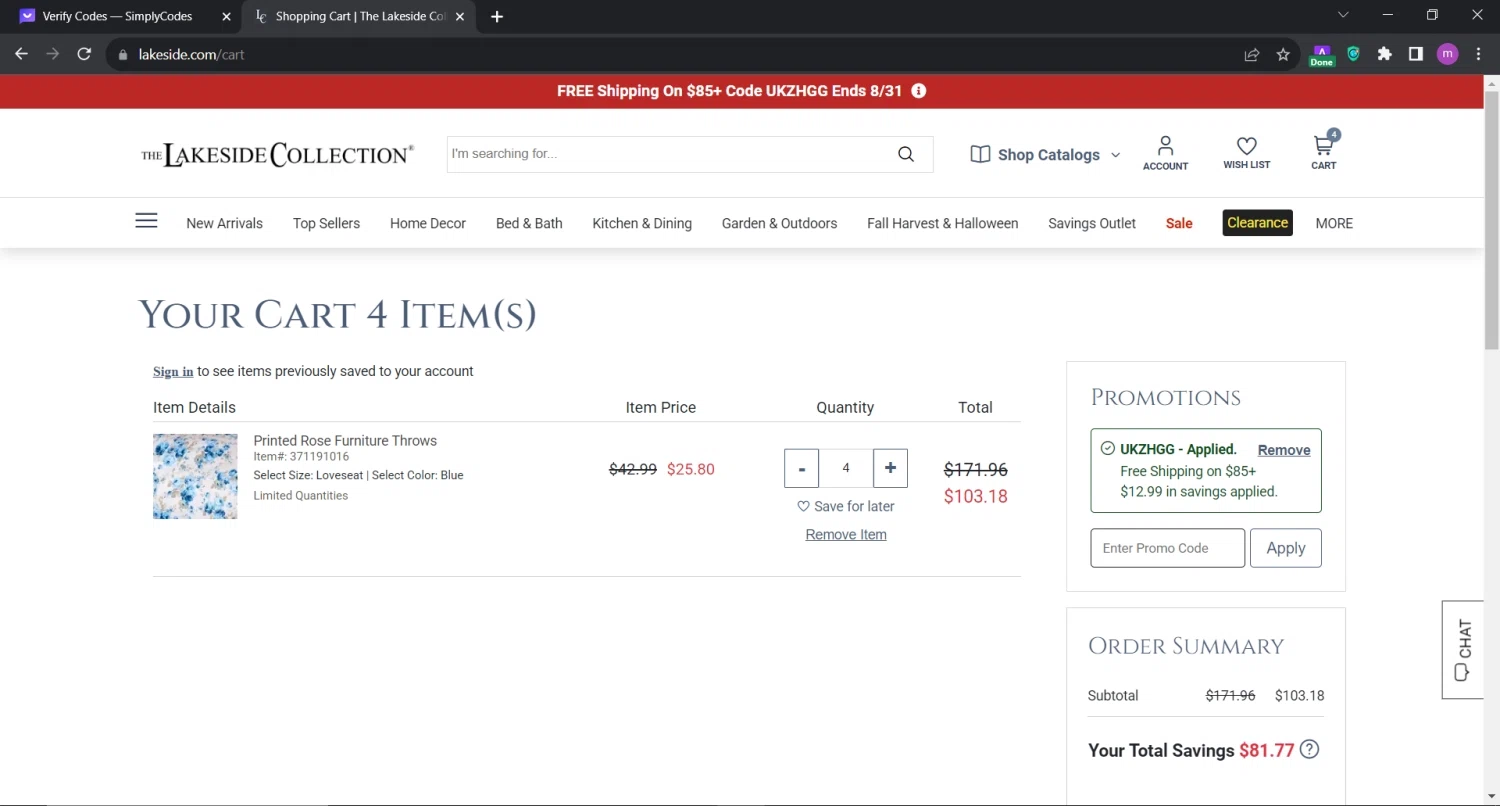 Lakeside Collection Promo Codes 50 Off October 2023