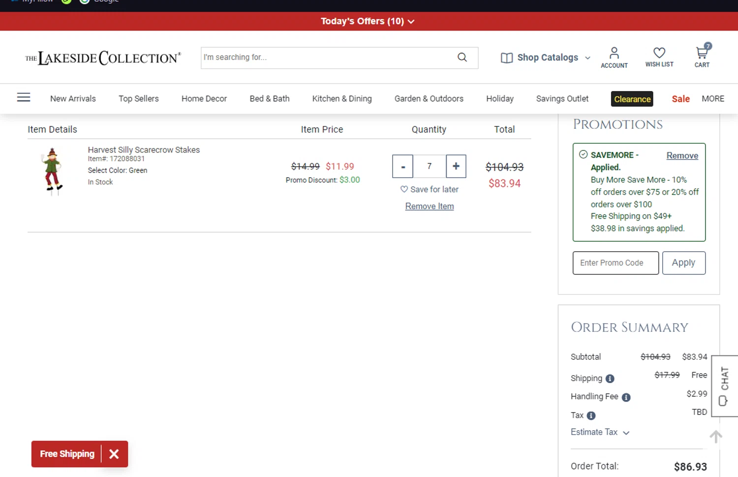 Lakeside Collection Promo Codes 20 Off September 2024