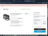 Los Angeles Kings Shop coupon verification screenshot