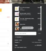 STICKER coupon verification screenshot