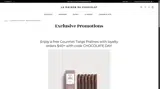 CHOCOLATEDAY coupon verification screenshot