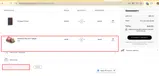 CHOCOLAT1 coupon verification screenshot