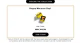 MACARON coupon verification screenshot