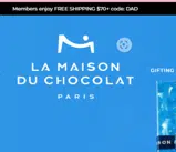 La Maison du Chocolat coupon verification screenshot
