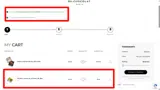 MACARON coupon verification screenshot
